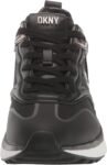 Womens-Aki-Lace-Up-Sneakers-Black-Footchy